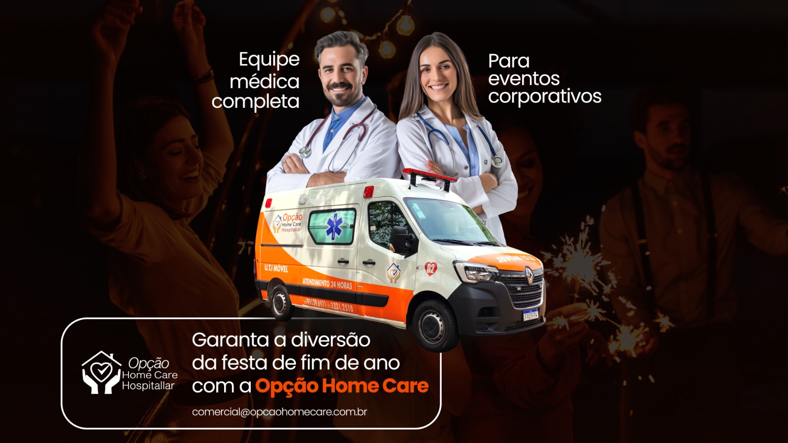 Locação de Ambulâncias para Eventos Corporativos de Fim de Ano